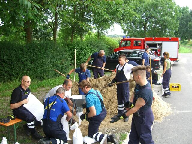 Einsatzstelle Koldingen