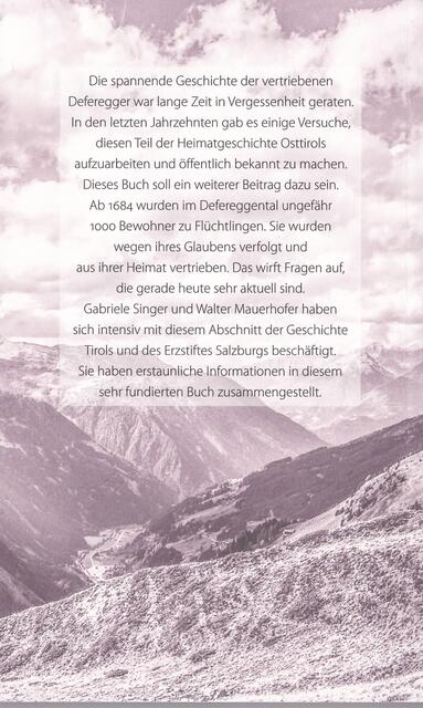 VERLUST DER HEIMAT (Rückseite) - Dieses Buch (79 Seiten, einschl. Literaturverzeichnis) kann beim Autor Walter Mauerhofer, Tempelgasse 8, 7000 Eisenstadt, Österreich, zum Selbstkostenpreis von 4 €uro + Versandkosten bestellt werden.