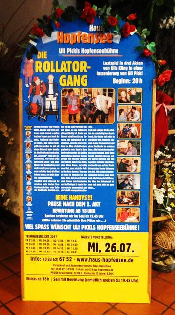 Programm-Tafel