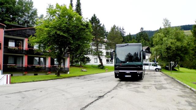 Teil der Anlage mit unserem Bus