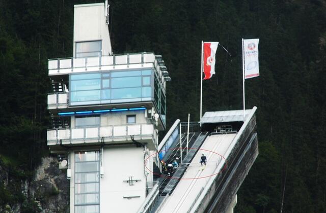 Springer auf der Normalschanze