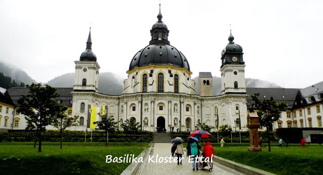 Basilika beim Kloster Ettal