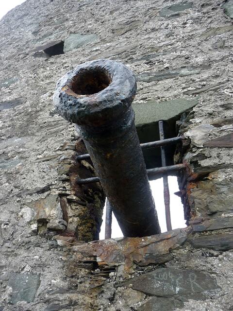 Kanone am Derby Fort