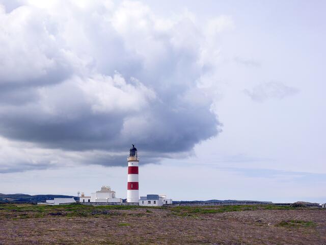Leuchtturm am Point of Ayre