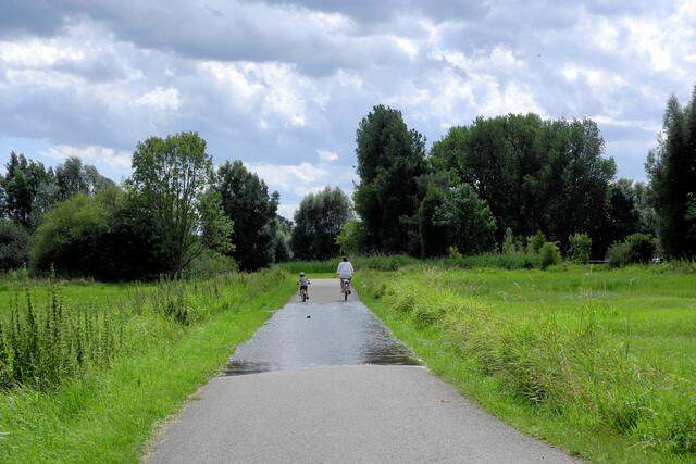 Hier muss man durchs Wasser