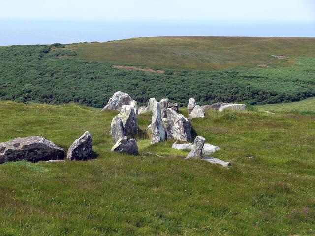 Archäologisches Monument Meayll Hill