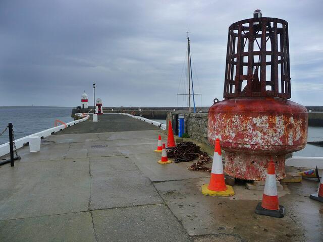 An der Pier in Castletown