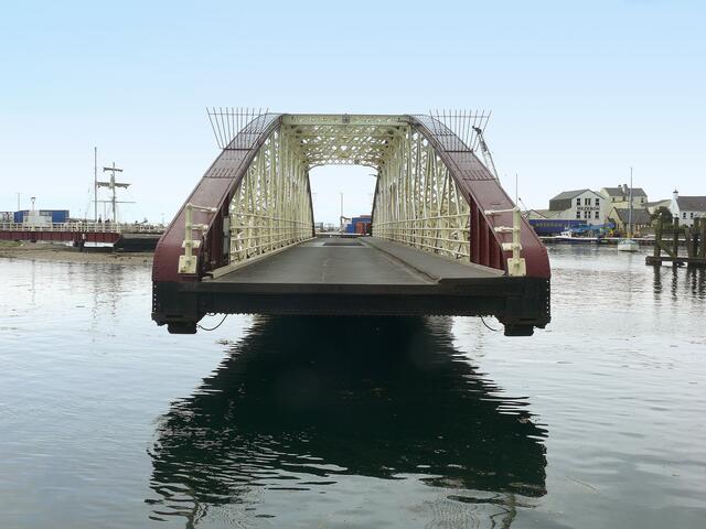 Drehbrücke in Ramsey