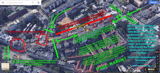 Kein Weg in die Schanze? (Grafik: Max Bryan)