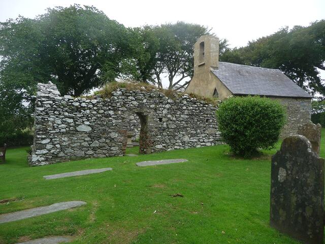 Adamnan’s Church in Lonan bei Orchan.