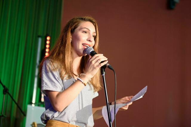 Ezgi Zengin überzeugte mit berührenden Texten ihr Publikum.