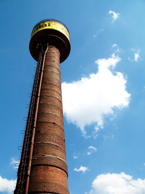 Für Abenteuerlustige war der Conti-Turm das Highlight der Geisterstadt.