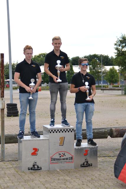 Niklas ist Sieger, 7. Lauf Klasse B