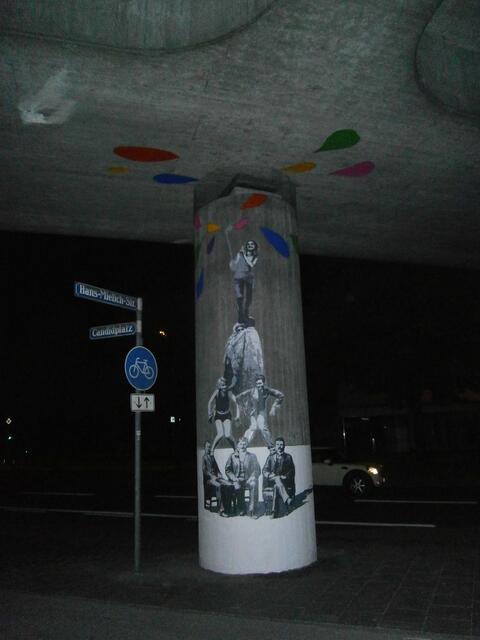 Vom 7-10.9.2017 werden die restlichen Brückenpfeiler von anerkannten Street Art Künstlern gestaltet