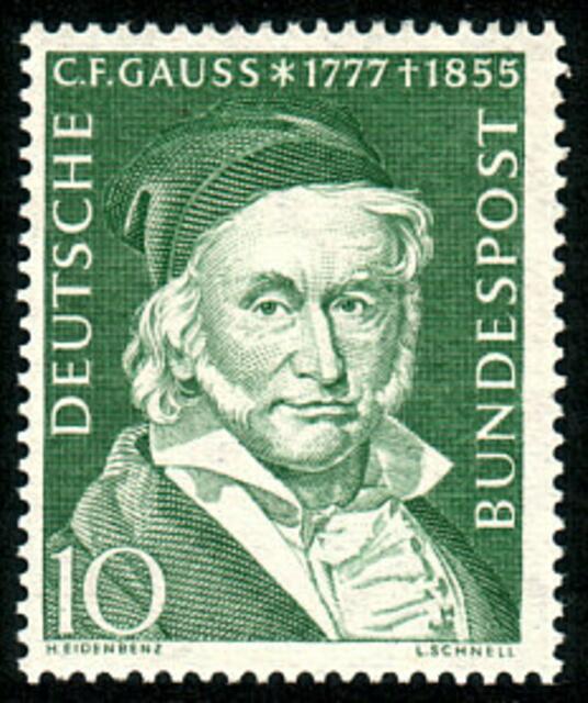 10 Pfennig Briefmarke von Gauß | Foto: Winfried Gehrke