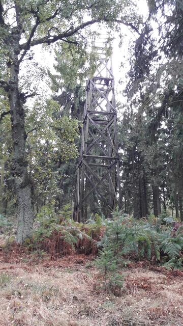 "Alter Feuerturm" auf dem Kalenberg bei Bredenbeck so ähnlich sahen die alten Vermessungstürmetürme aus | Foto: Winfried Gehrke