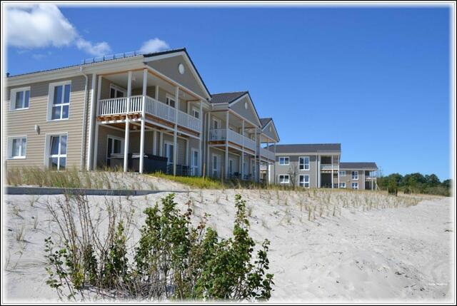 Auf dem Steinwarder in Heiligenhafen entstanden Appartements im Stil der US-Ostküste (Foto: Katja Woidtke)