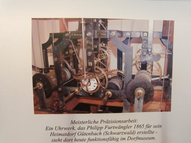 Ein Uhrwerk von Philipp Furthwängler | Foto: Dieter Schütte, Stadt-und Heimatpfleger von Gronau-Leine