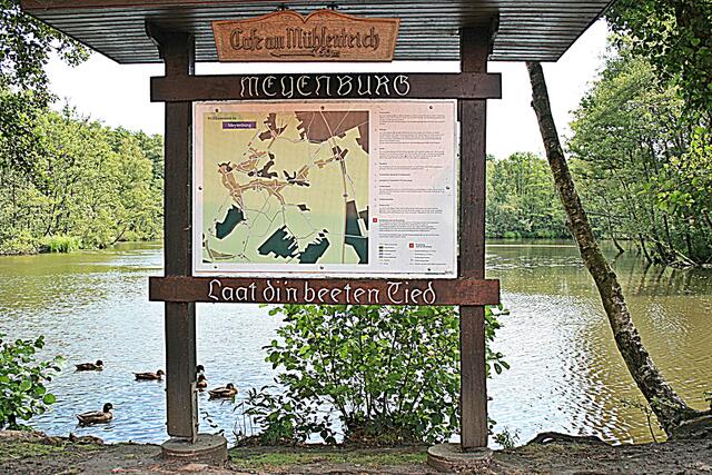 Der zugehörige Mühlenteich