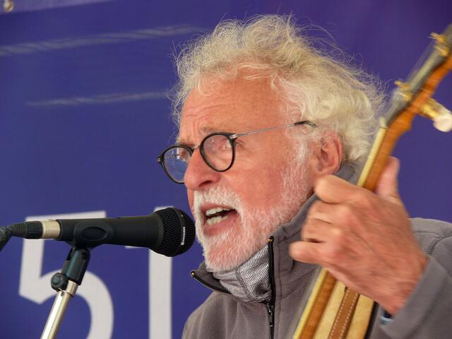 Auftritt der Bourbon Skiffle Company am Pier 51 beim Maschseefest 2017.