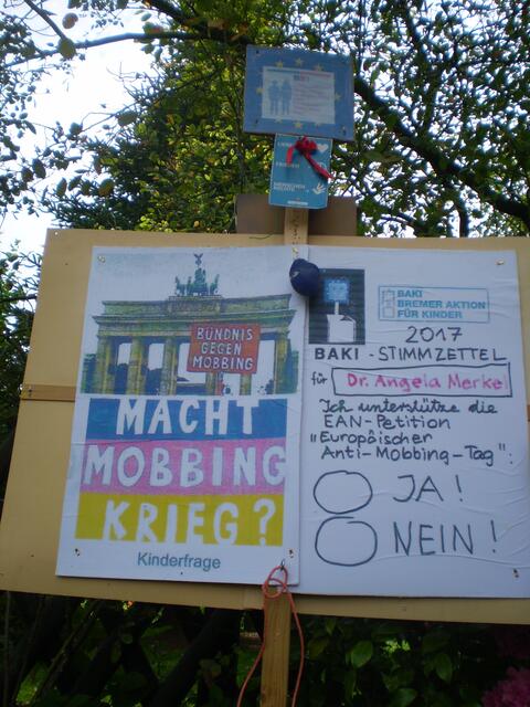 Bremen, 15. August 2017: BAKI-Plakat