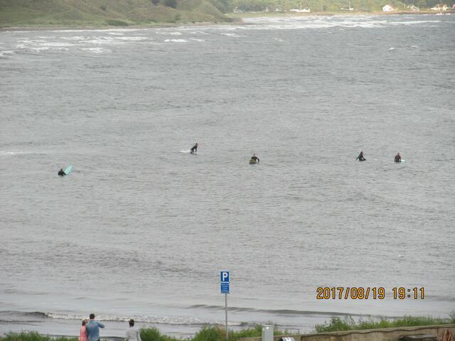 Wellensurfer vor Käseberga
