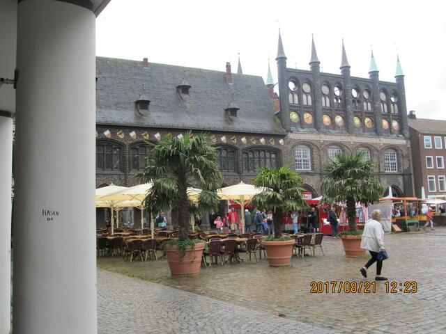 Lübeck im Regen
