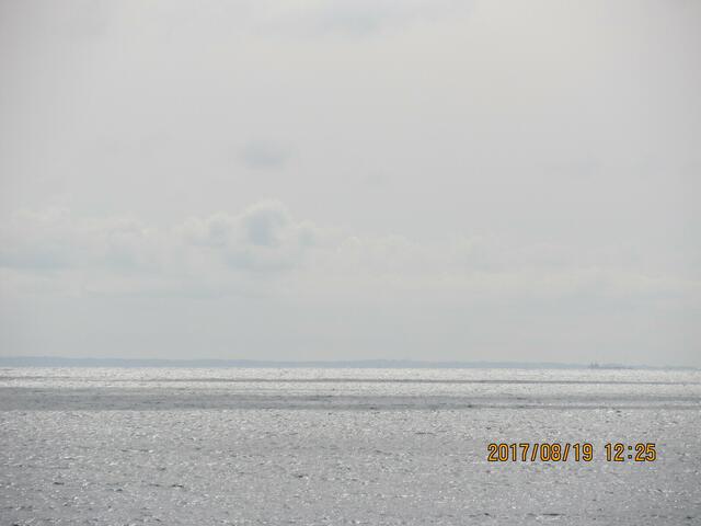 Bornholm im Dunst..