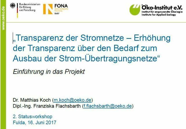 Statusworkshop in Fulda