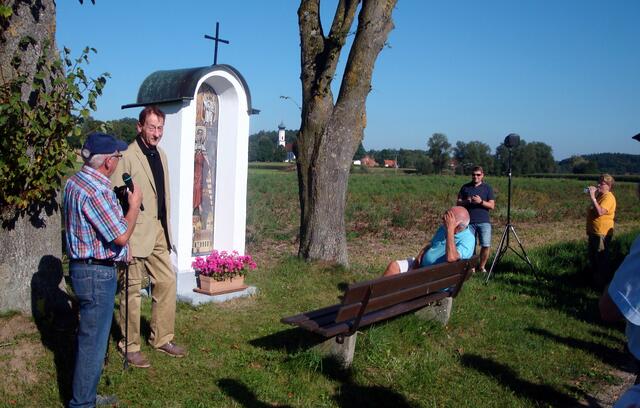 Das Marterldenkmal zum Bombenabwurf 1944