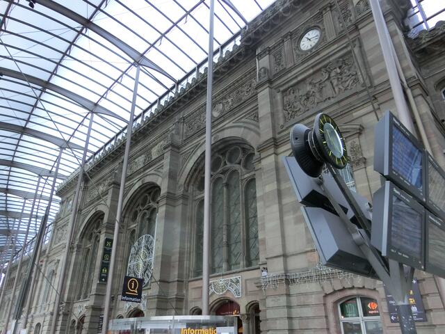 Der Straßburger Bahnhof - ein Zusammenhalt aus Geschichte und Gegenwart