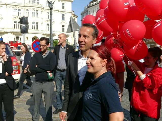 28. Wiener Feuerwehrfest 2017: Bundeskanzler Christian Kern