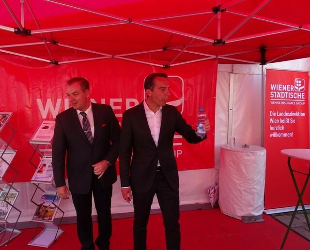 28. Wiener Feuerwehrfest 2017: Bundeskanzler Christian Kern