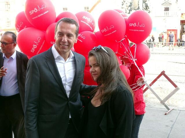 28. Wiener Feuerwehrfest 2017: Bundeskanzler Christian Kern