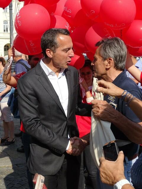 28. Wiener Feuerwehrfest 2017: Bundeskanzler Christian Kern
