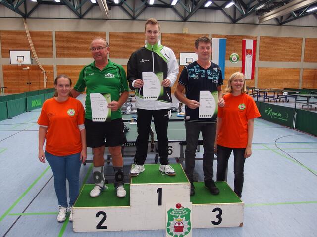 Herren C-Klasse: v.l. Tina Knöpfle, Heinrich Wogurek, Patrick Kienle, Bruno Weigelt und Katharina Beck