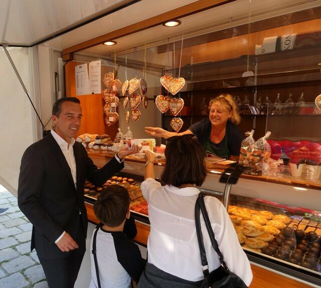 28. Wiener Feuerwehrfest 2017: Bundeskanzler Christian Kern