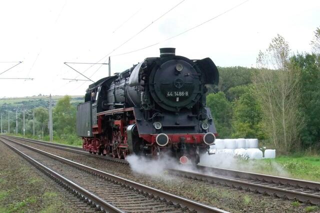 Durchfahrt Stöben in Richtung Großheringen