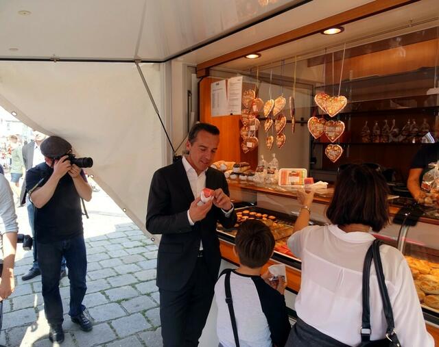 28. Wiener Feuerwehrfest 2017: Bundeskanzler Christian Kern