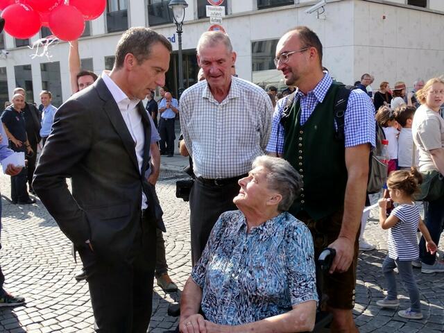 28. Wiener Feuerwehrfest 2017: Bundeskanzler Christian Kern