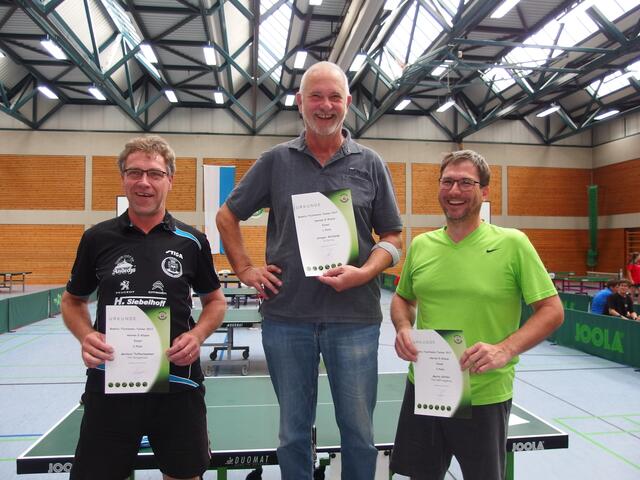 Herren E-Klasse: Gerhard Tuffentsammer, Wolfgang Altinger und Martin Göttler