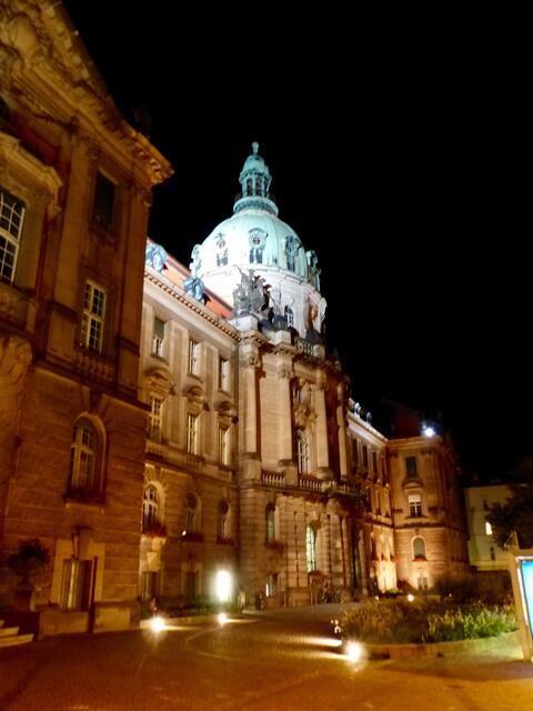 Rathaus - gute Nacht Potsdam!