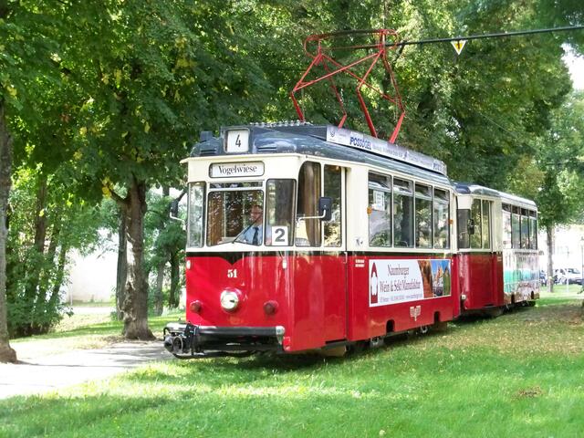 Wagen 51 und Beiwagen 19 Marienring