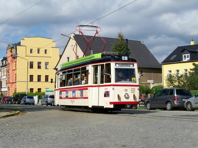 Wagen 29 in der Poststraße
