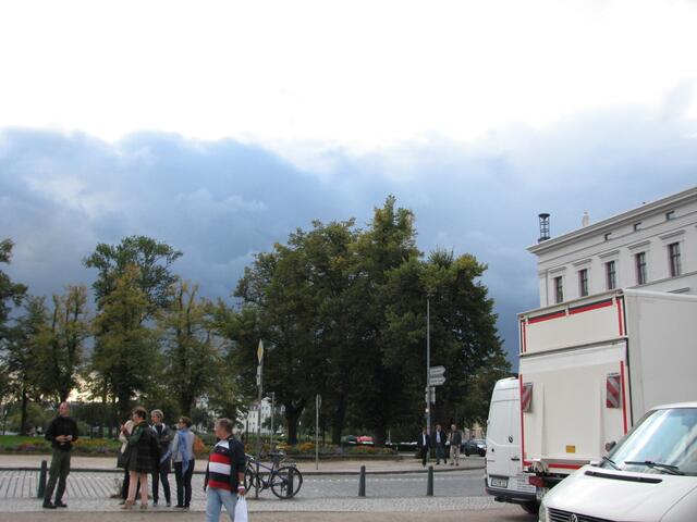Zieht da etwa ein politisches Gewitter auf?