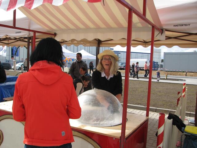 immer gute Laune und die Zuckerwatte schmeckt auch!