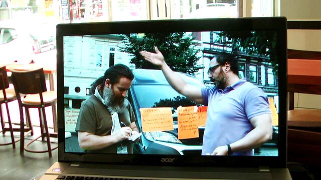 Wütende Bürger im Hamburger Schanzenviertel fühlen sich von Staat und Politik allein gelassen. Aufnahme vom 9. Juli 2017.