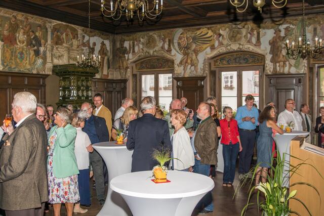 25 Jahre Städtepartnerschaft Friedberg (Bayern) / Chippenham (UK) - Empfang im Friedberger Rathaus