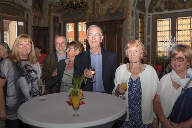 25 Jahre Städtepartnerschaft Friedberg (Bayern) / Chippenham (UK) - Empfang im Friedberger Rathaus