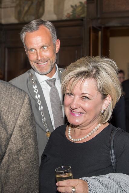 25 Jahre Städtepartnerschaft Friedberg (Bayern) / Chippenham (UK) - Empfang im Friedberger Rathaus